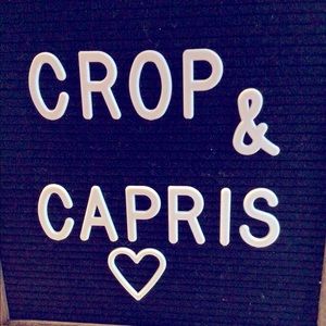 Crop and Capris pants